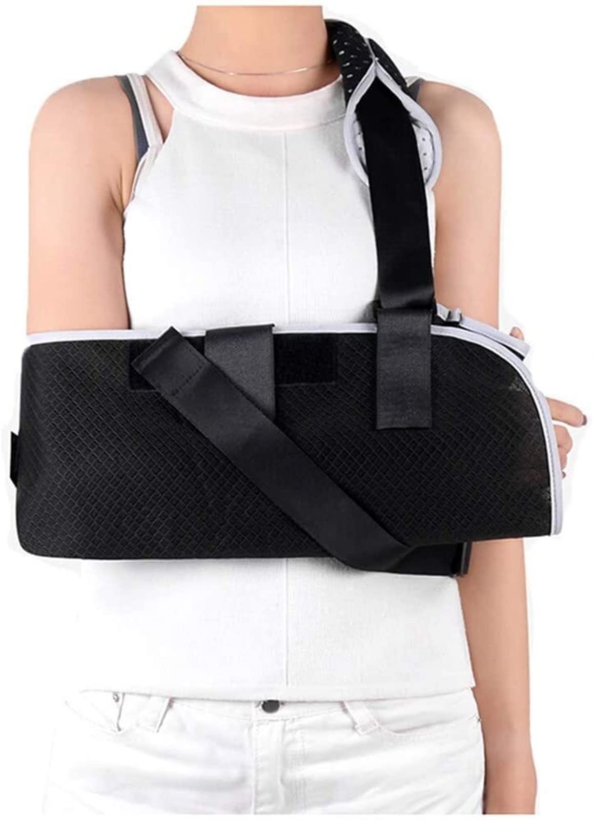 Cabestrillo para Brazo con Correa para Hombro para Brazo Codo Fijo Y Estable, Brazo De Tela Transpirable para Vendaje De Muñeca, Soporte para Hombro