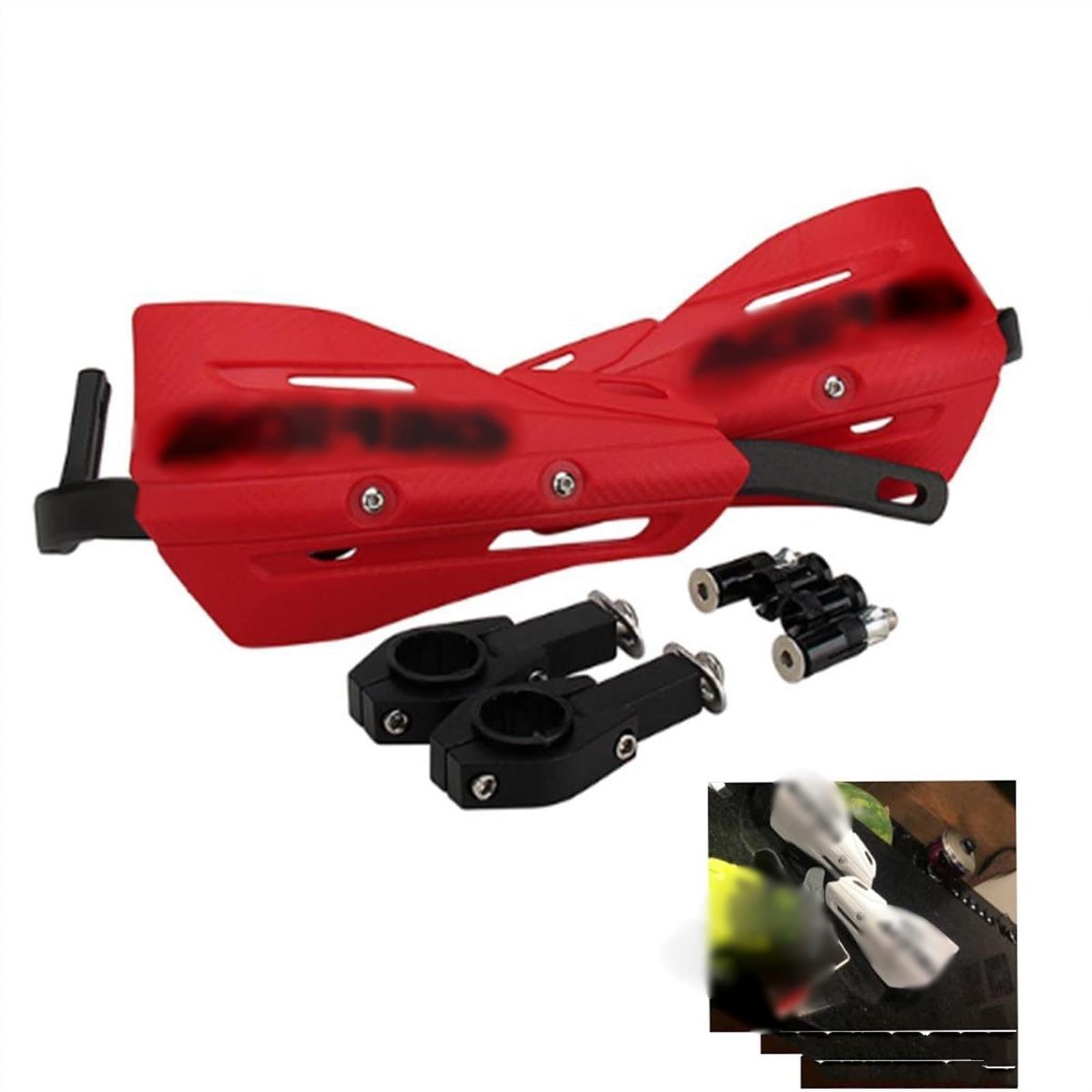 per Yamaha 22 28mm Paramani Paramani Protezione Dirt Bike Enduro Moto Manubrio Protezione (Colore : A 1)