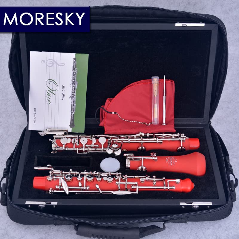 Amazon | MORESKY プロフェッショナル Cキー オーボエ レッド