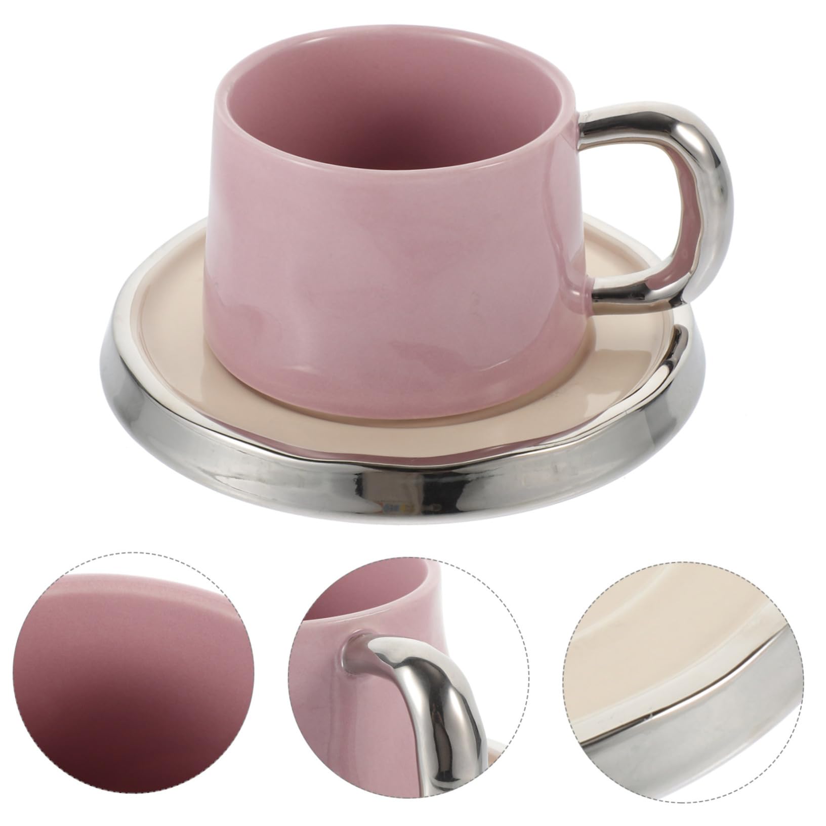 PRETYZOOM Set Di 1 Tazza Da Caffè Retrò Con Piattino Tazza | FindTheDeal