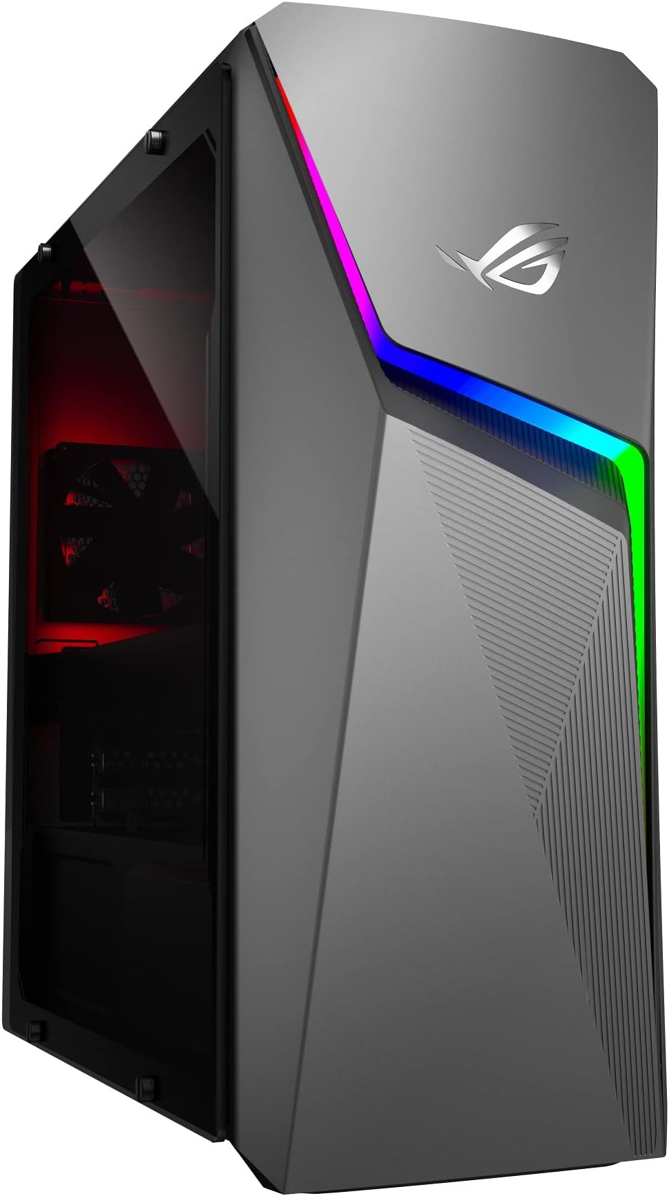 ASUS ROG Strix G10CE, 6 core Intel Core i5-11400F, Gaming Desktop (8GB/1TB HDD + 512GB SSD/6GB NVIDIA GeForce GTX 1660TI Graphics/Windows 11/Gray/8 Kg), G10CE-51140F242W