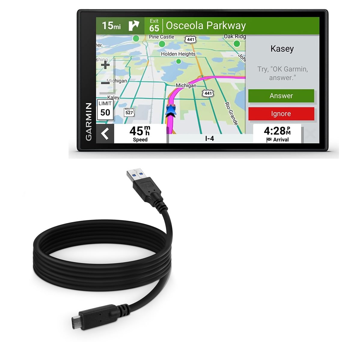 Garmin GPSナビウォッチ ブルー USBケーブル付 41tHqD9fwwL.jpg