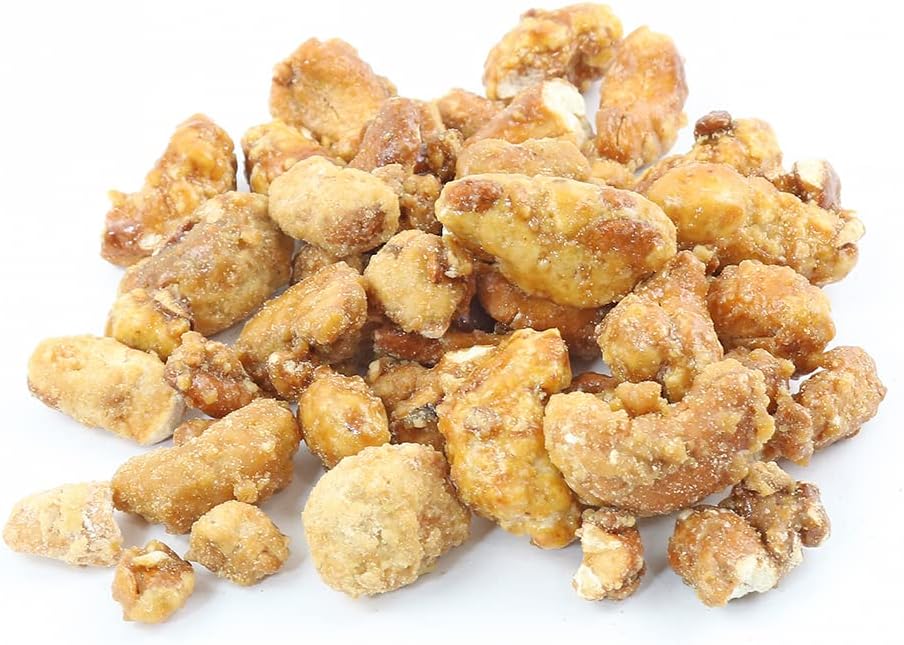 - Oregon Farm Fresh Snacks Butter Toffee Cashews – Butter Toffee Coated Cashew Nuts – Delicious and Sweet Nut Snacks – Crunchy Cashew Nut Snack Packs for School, Office, Road Trips (22oz)