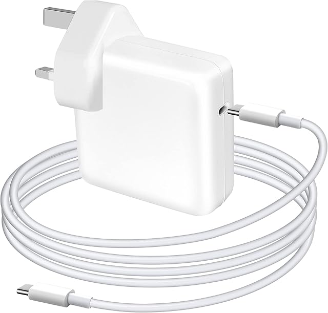 Mac Book Pro Charger USB C 96W, Fast Charger Compatible with MacBook Pro&Air 13'' 14' 15' 16 Inch, iPad 12.9/11 Inch and All USB-C Device, Included USB C to C Cable(6.57ft /2m)