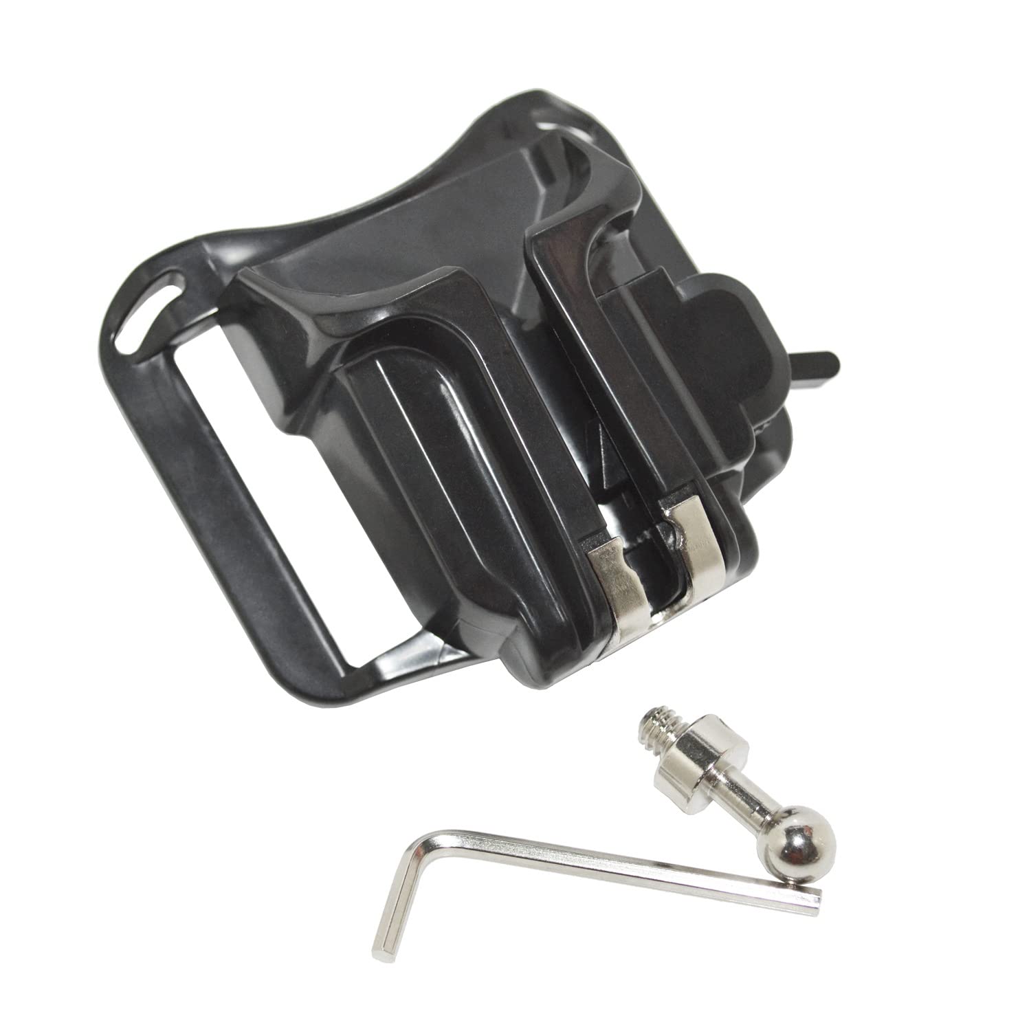 ToSSmeCamera Waist Belt Buckle Button Camera Belt Clip Holster Holder For DSLR SLR Cameras Canon Nikon Sony