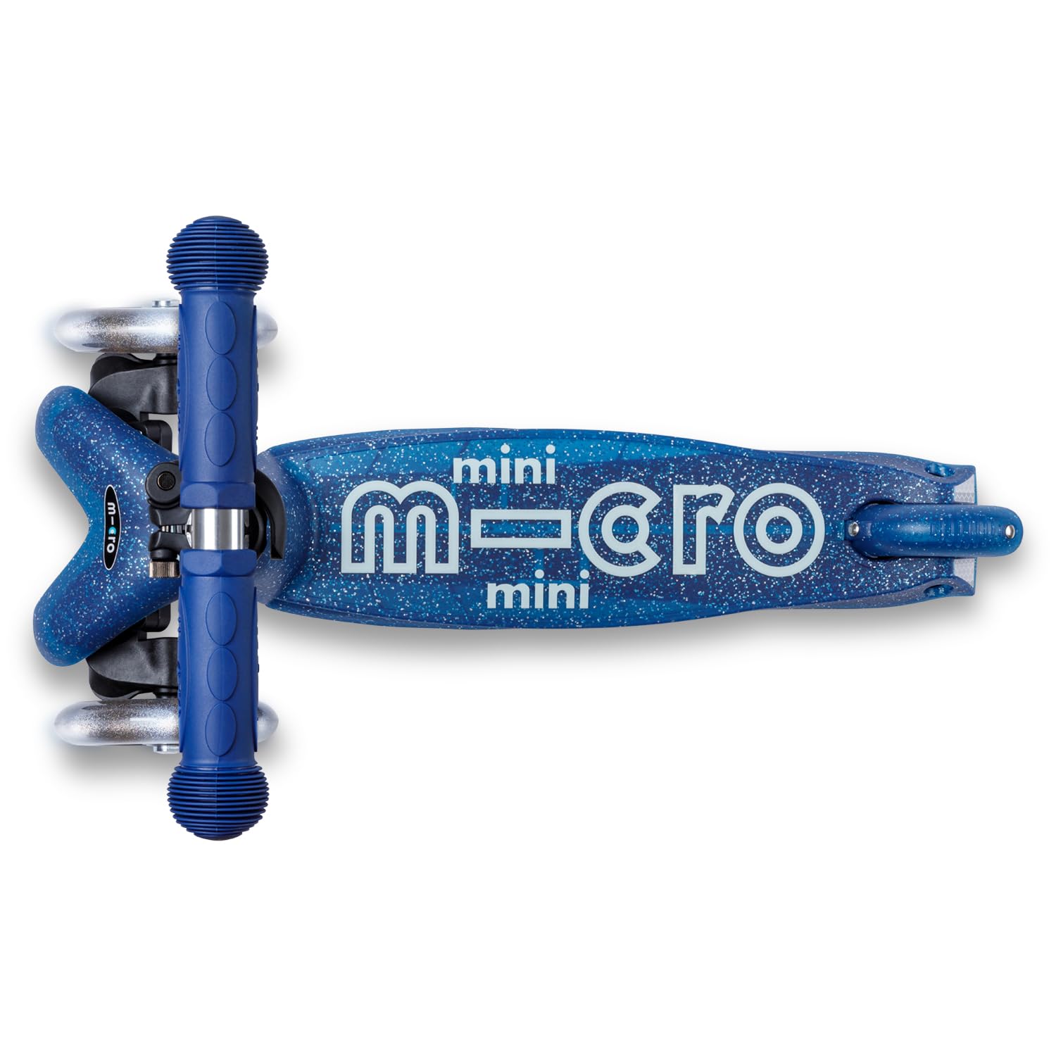 Micro Mini Micro Deluxe - Monopattino per bambini con LED glitterato, manubrio regolabile, ruote illuminate, per ragazzi e ragazze