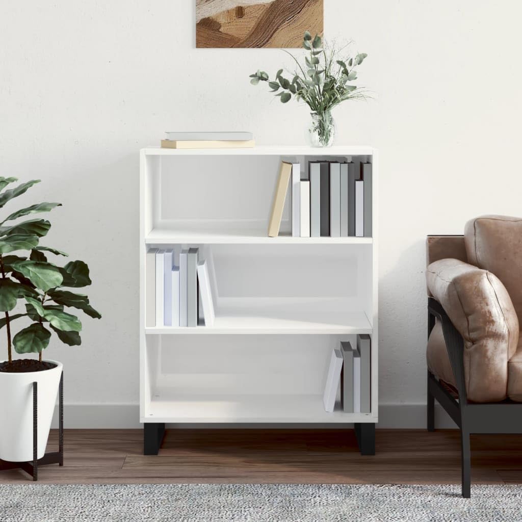 Meuble de rangement blanc pour optimiser les petits salons