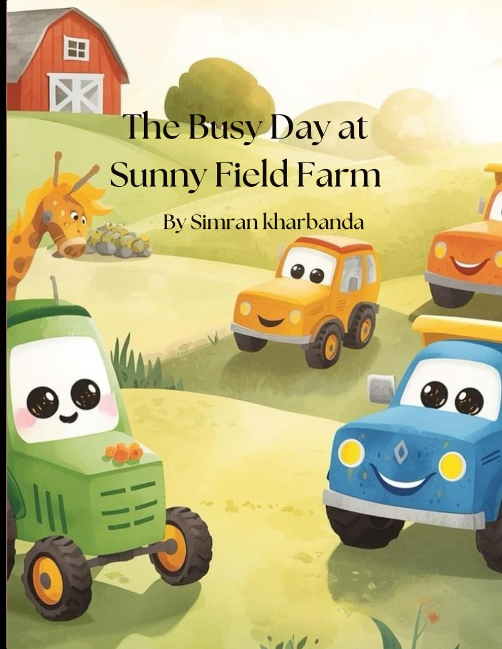 The Busy Day at Sunny Field Farm: Children's love for trucks and tractors