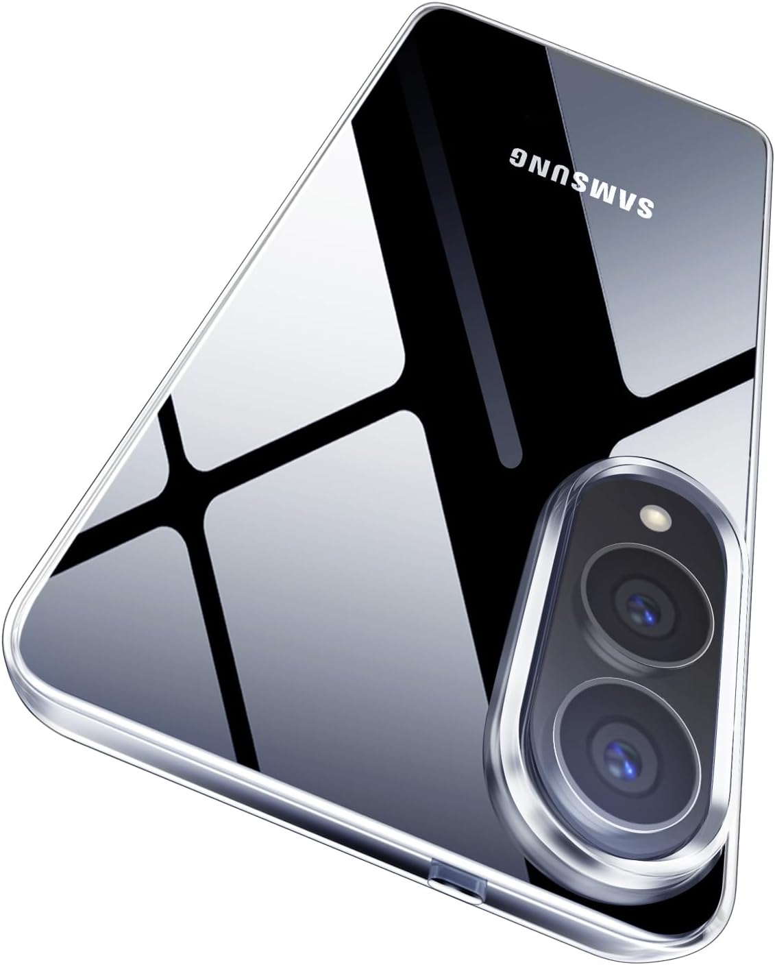 Samsung s25 Edge – X-level Coque Compatible avec Samsung Galaxy S25 Edge, Transparent Souple TPU Ultra Mince Anti-Rayures Anti-Jaune Housse de Protection pour Samsung S25 Edge 5G – Transparent