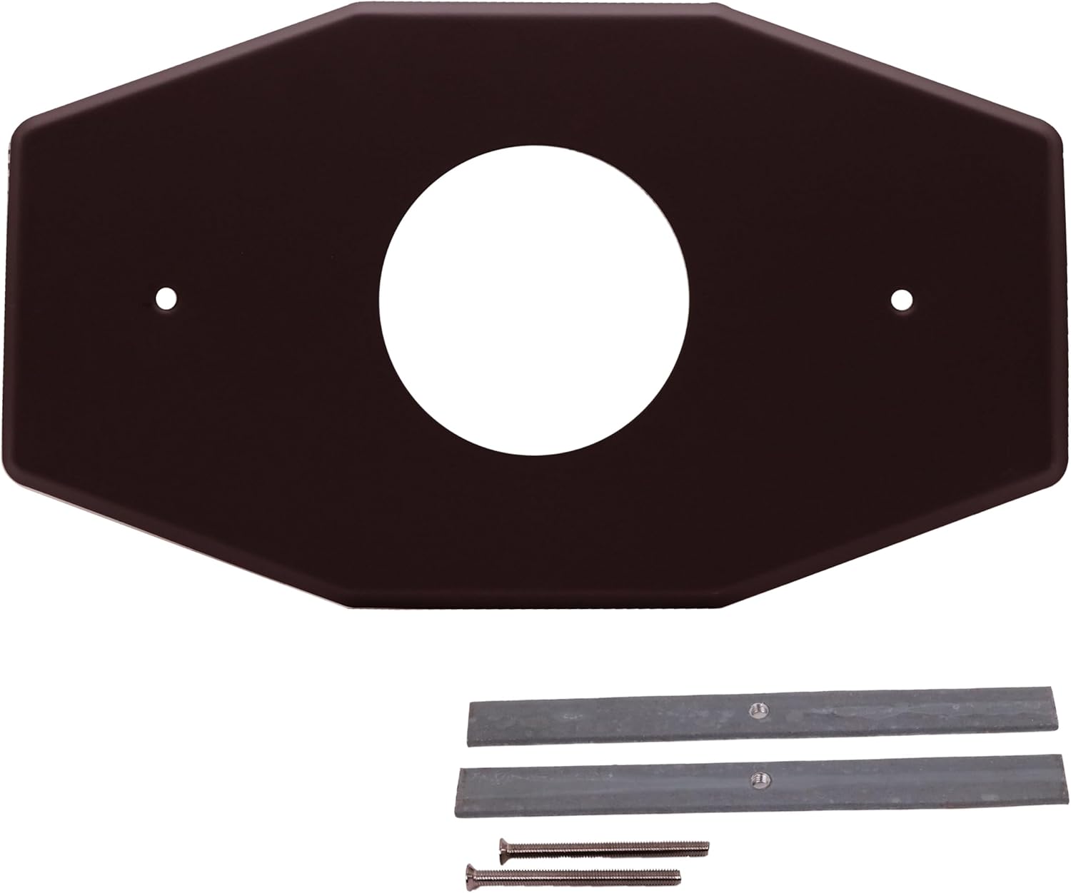 Westbrass A503-12 One-Hole Remodel Cover Plate for Mixet Bathtub and Shower Valves, Oil Rubbed Bronze