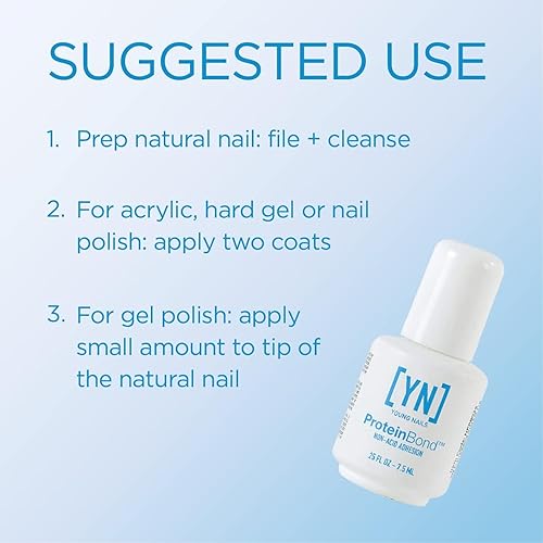 Miniatura 2 de Young Nails adhesivo proteico para uñas, 0.25 onzas fluidas.