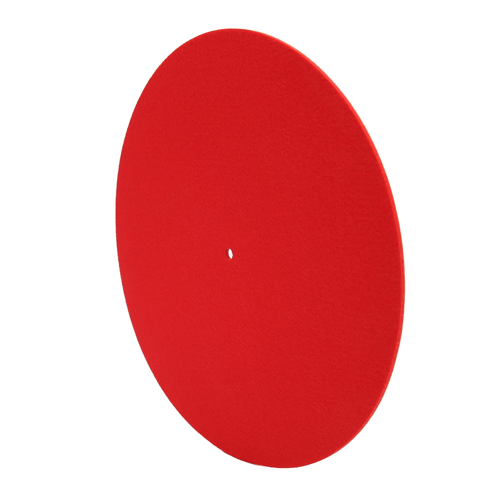 Alfombrilla para Plato de Grabación, Alfombrilla para Tocadiscos de Vinilo, Reduce la Vibración, Fieltro Suave, Duradero para Reproductor de Discos de Vinilo