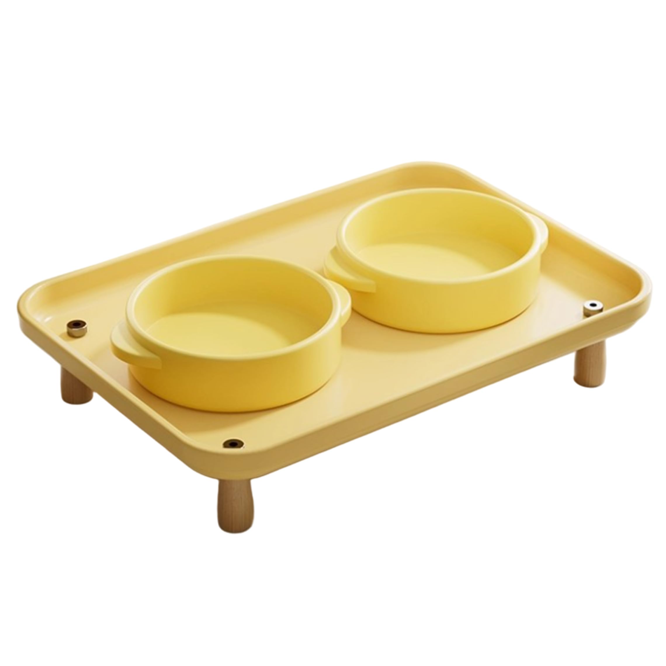 Table d'alimentation surélevée pour éviter les vomissements