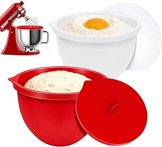 Dreamtop Silicone Bowl Liners for KitchenAid 5-Qt Stand Mixer