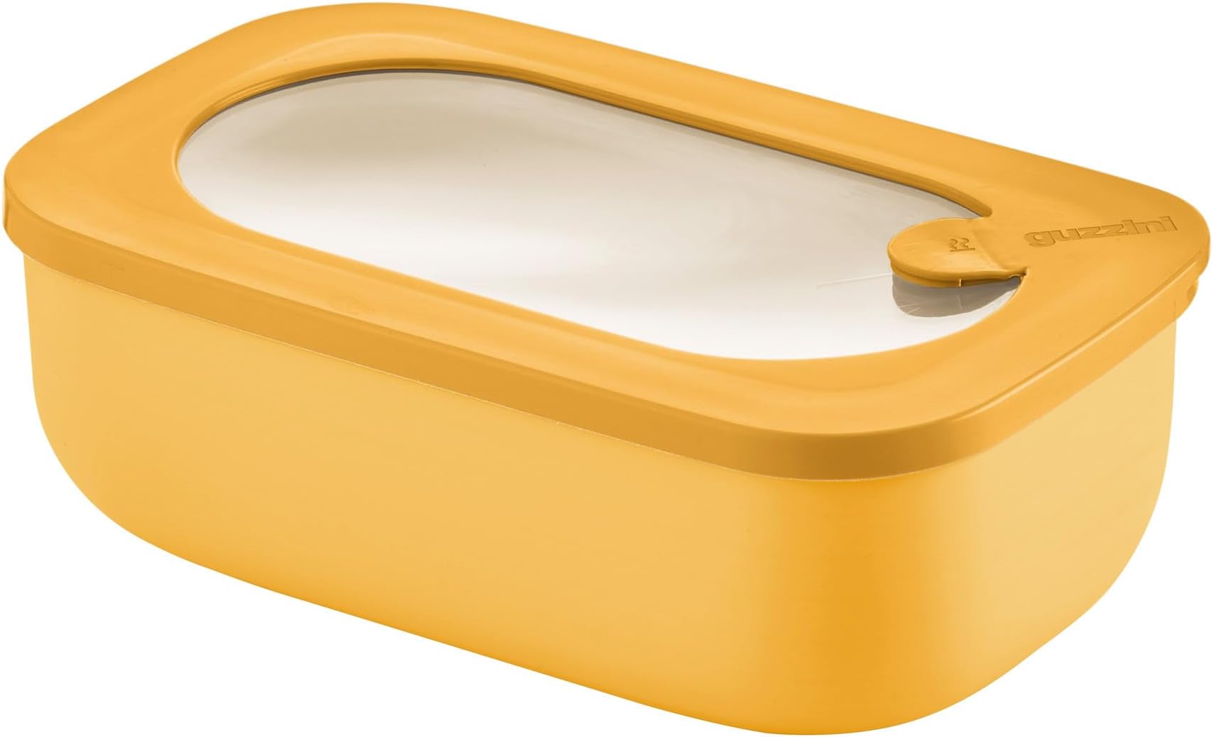 Kitchen Active Design, STORE&MORE BIO, Rectangular Airtight Fridge/Freezer/Microwave Containers - Mango Yellow, 20 x12 x h7cm | 900 ml - 171001236