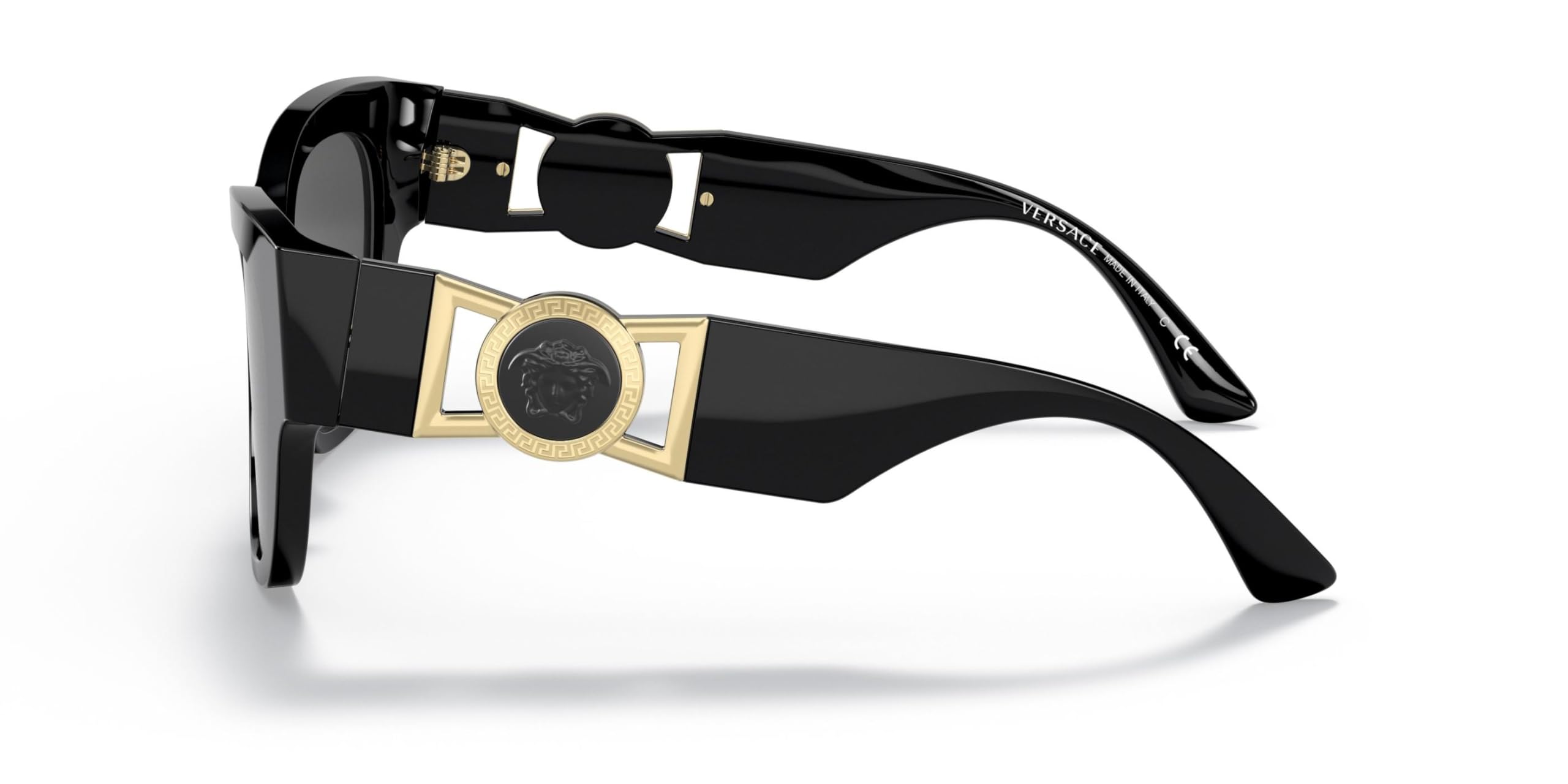 Versace 0VE4415U 52 GB1/87 Sonnenbrille, Unisex, Erwachsene, mehrfarbig (mehrfarbig), Einheitsgröße