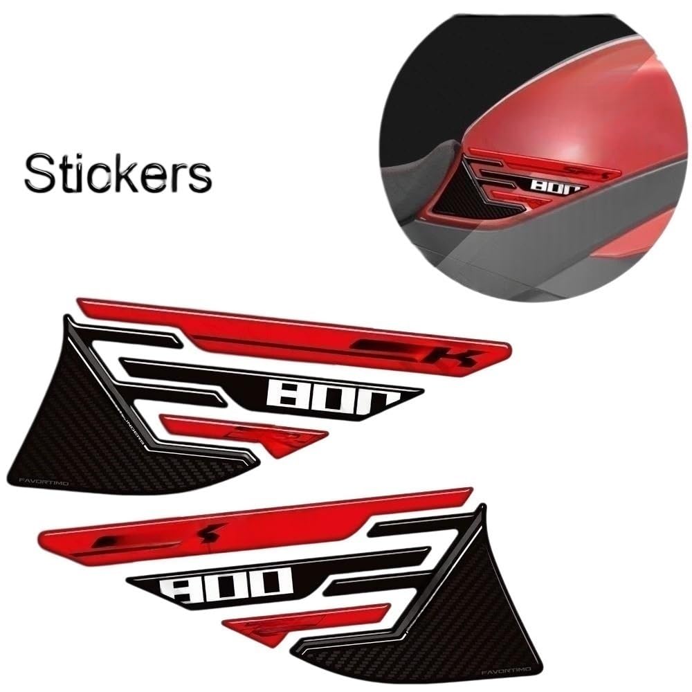 Adesivo Copri Serbatoio Per SRK GSR 800 RR SRK800 decalcomania protettiva