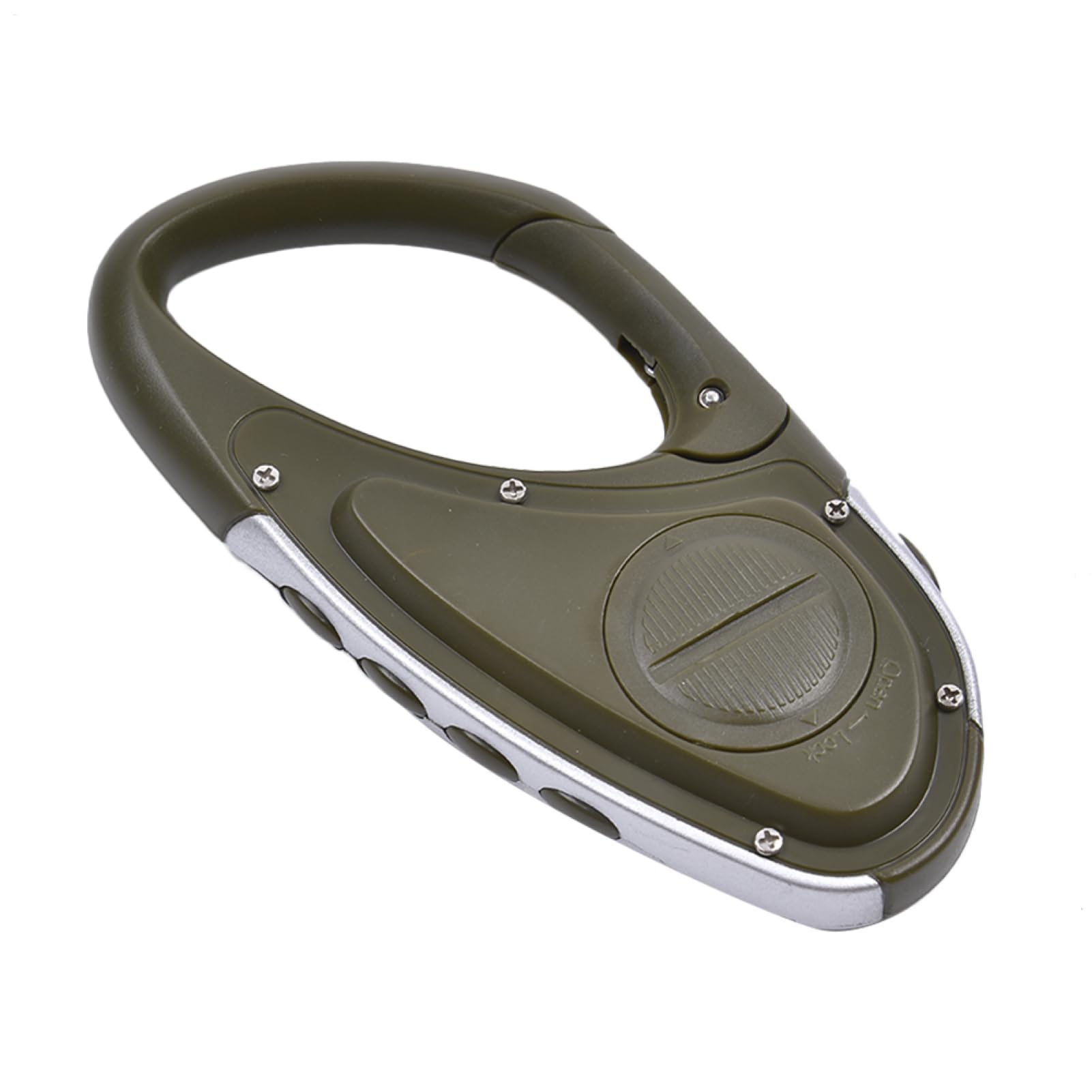 Höhenmesser zum Wandern, Multifunktionaler elektrischer Höhenmesser mit Uhr, Wanderzubehör Karabiner Höhenmessers für Liebhaber von Outdoor-Aktivitäten