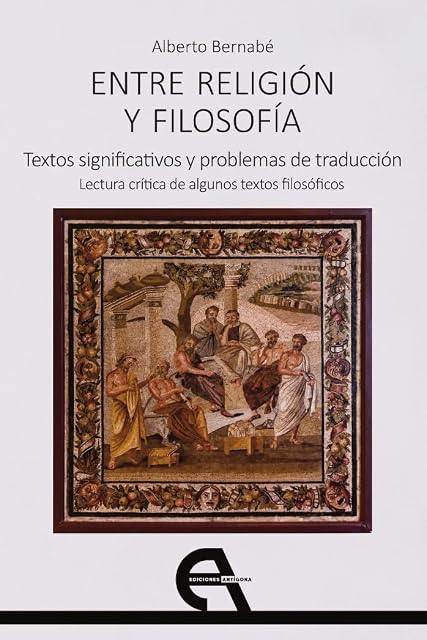 Portada de Entre Religion y Filosofia
