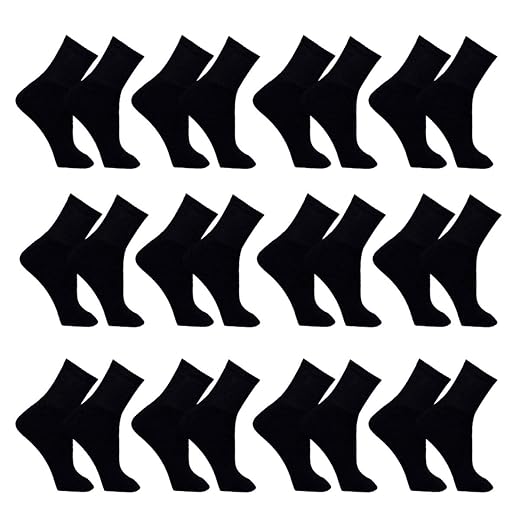 Kit 12 Pares Meia Adulto Masculina Esportiva Cano Alto Algodão