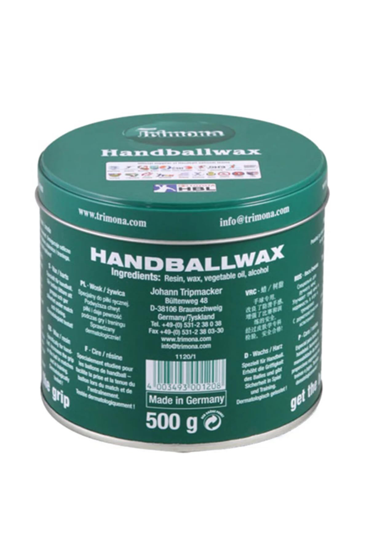 Resina Pallamano, Marrone, 500 gr