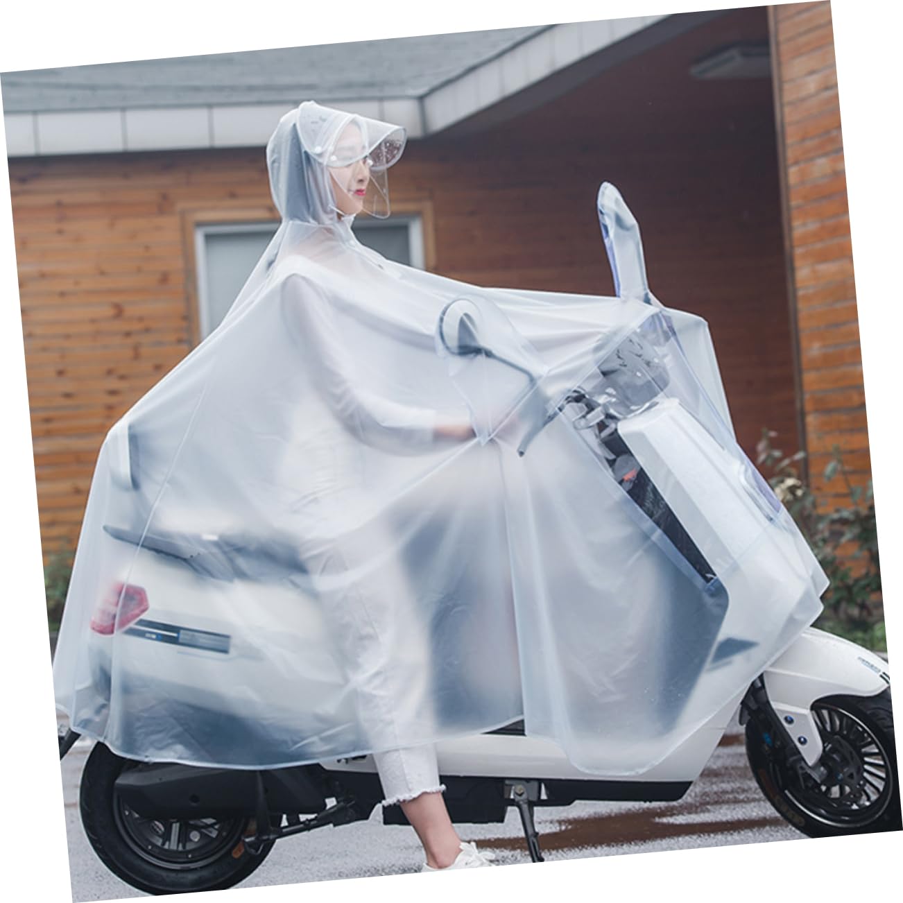 Yardwe Abbigliamento Antipioggia Pratico Poncho Antipioggia Trasparente Giacche Impermeabili Per Adulti Pantaloni Antipioggia Donna Impermeabile Donna Capotes Para Felpe Con Cappuccio