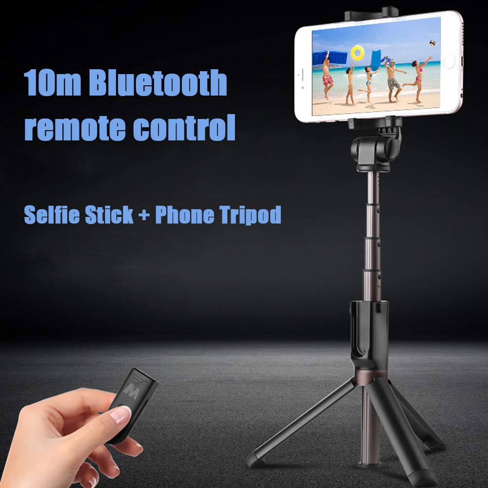 Selfie Stick Treppiede, Portatile Allungabile Selfie Stick Treppiede Con Wireless Bluetooth Remote Per Galaxy S9 / S9 Plus / S8 / S8 Plus