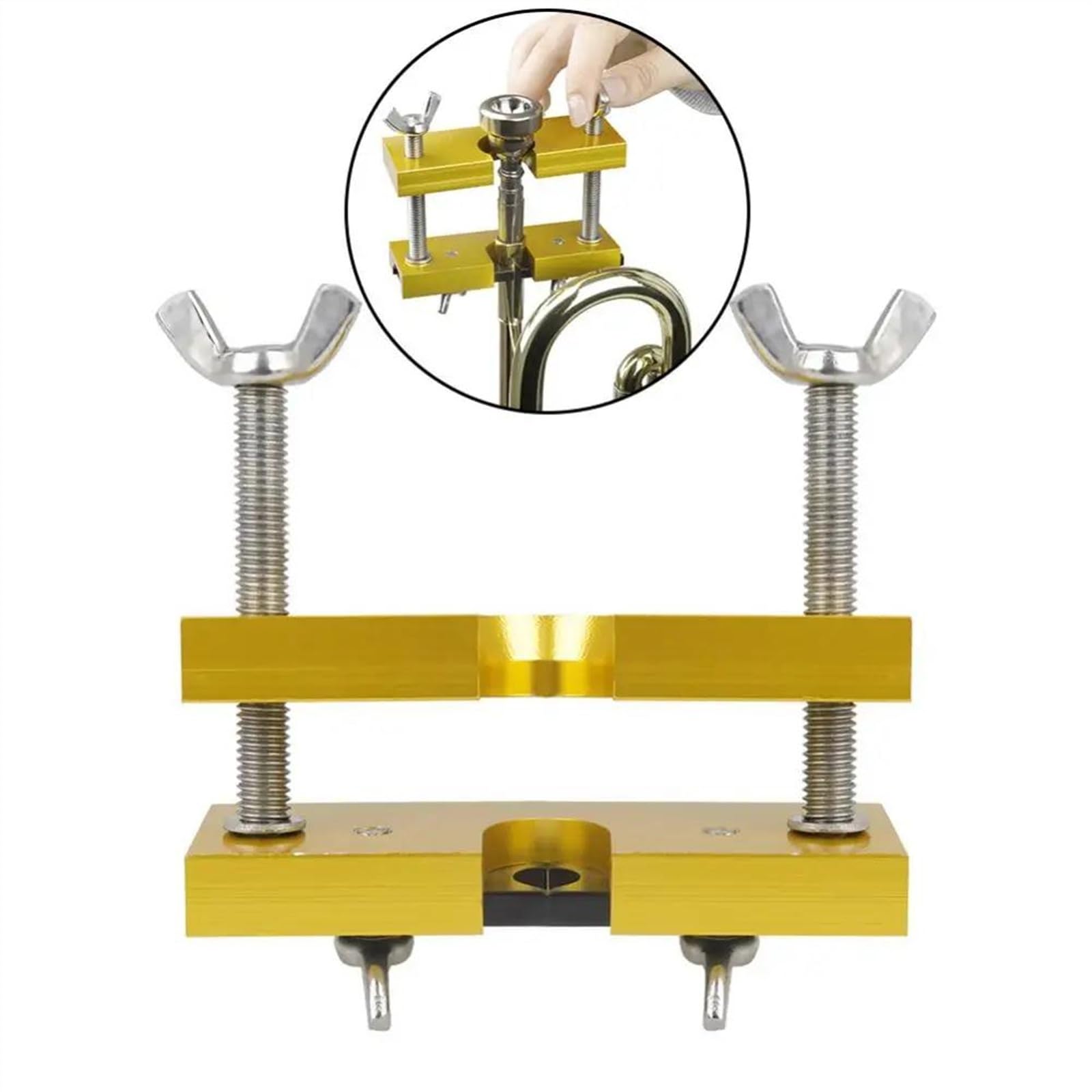 Accessori Professionali per Corno Francese Estrattore Per Bocchino Regolabile Per Corno Francese, Tromba, Trombone