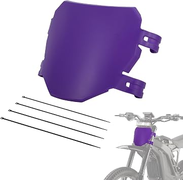 رخصة لوحة الأرقام الأمامية للدراجة الترابية الكهربائية CHANGCHENG لـ Ebike Talaria Sting MX3 MX4 MX5/Surron Light Bee XS/E Ride Pro/Super 73/X160/X260/Ridstar Q20/Tutti Soleil 01 - أرجواني