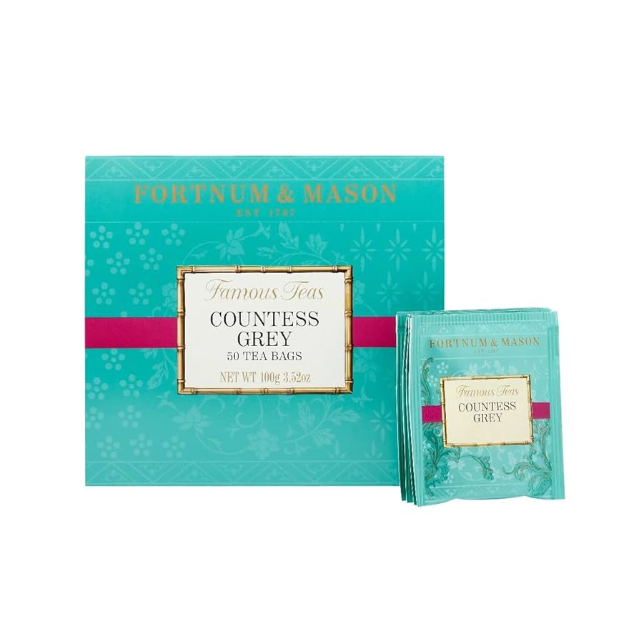 F＆M カウンテスグレー ５０個 ティーバッグ、アールグレイ　50個ティーバッグ Amazon.com : Fortnum and Mason Countess Grey 50 Count Tea