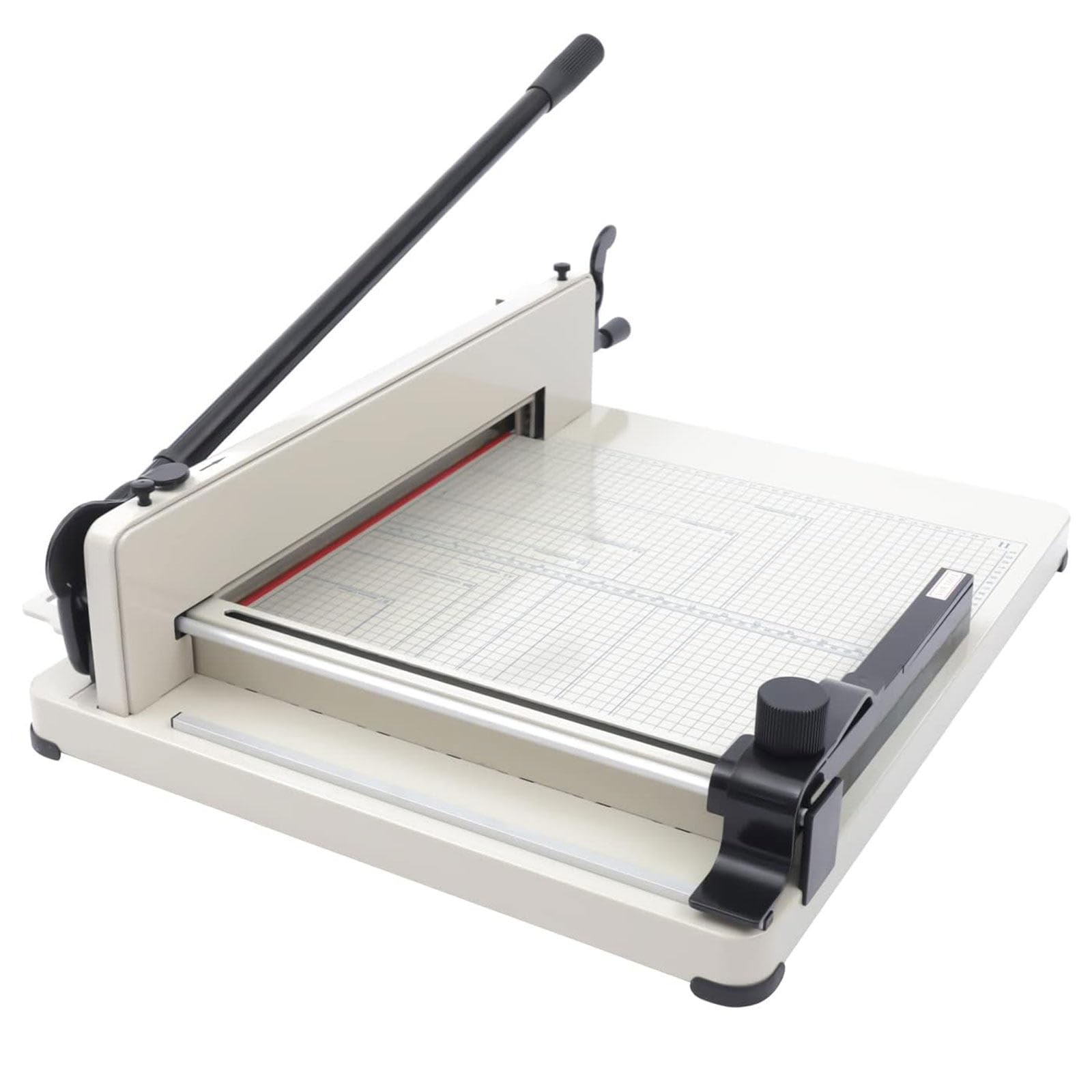 MYUYEE Heavy Duty Paper Cutter, Max Cutting 400 Sheets, Guillotine Trimmer with 12" Blade for Cutting Photos, Cardstock, Leather, Soft PVC, Stack Paper (size_name A3)