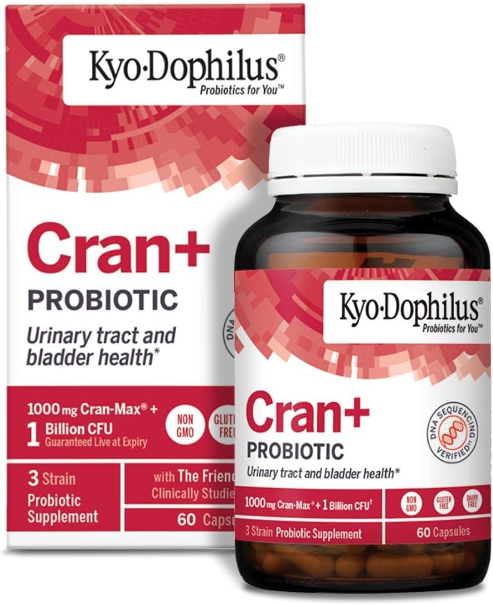 Kyolic Kyo-Dophilus, Probiotics, Plus Cranberry Extract, 60 Capsules