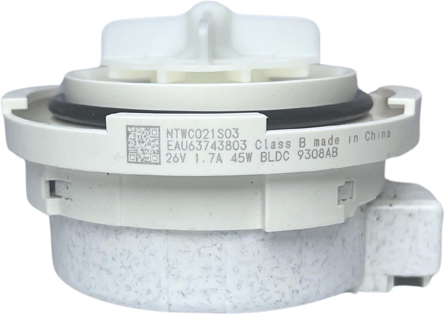 EAU63743803 Washer Drain Pump Assembly, OEM washing machine Pump Replacement Part for LG WM3600HWA, WM3600HVA, WM3700HRA, WM3400CW, WM3700HVA, WM3700HWA, WM3500CW