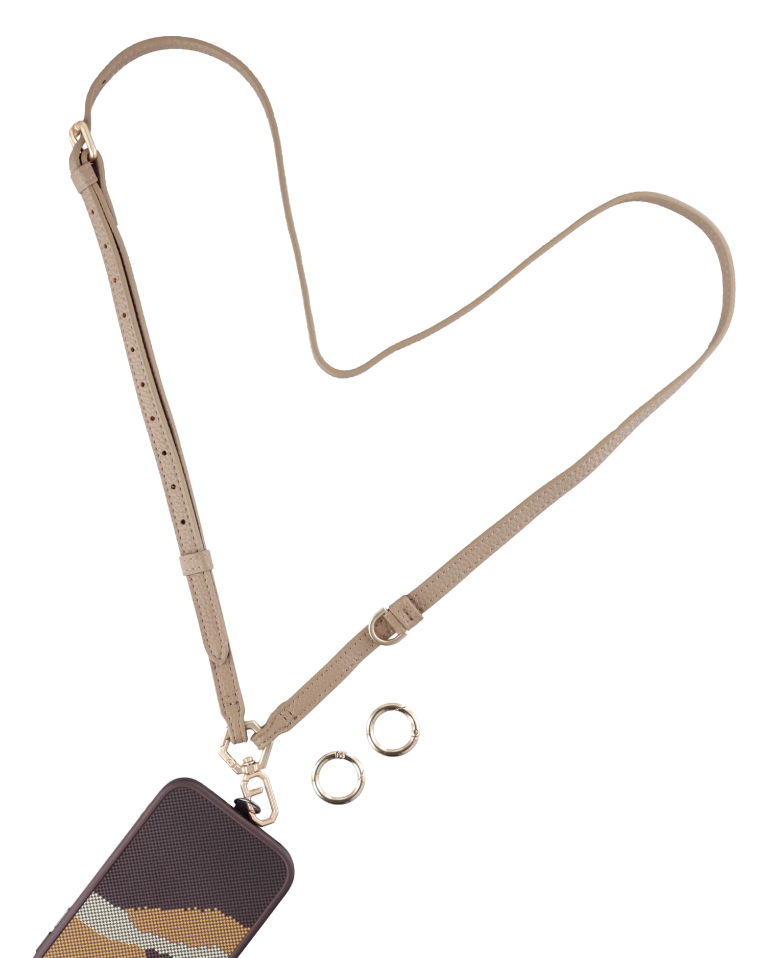 Catena Per Telefono Con Stella Acrilica E Farfalla — Portachiavi Decorato Con Frange, Accessorio Moda Per Smartphone - 2