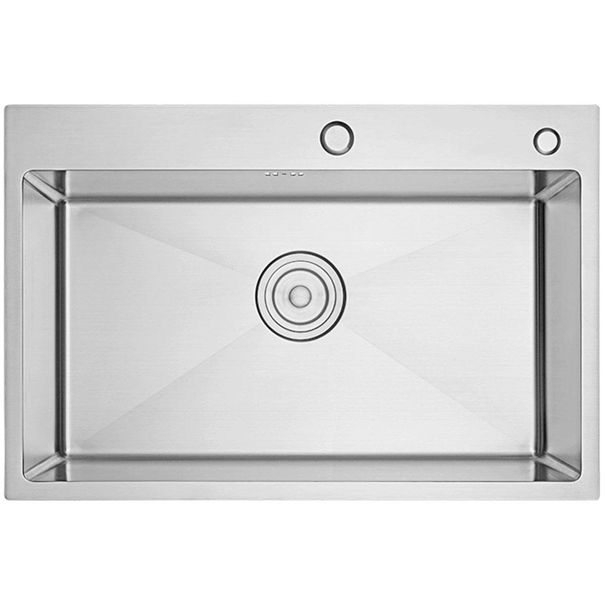 Buy RSTJSjef Top DropIn Kitchen Basin, Handmade 304 Stainless Steel
