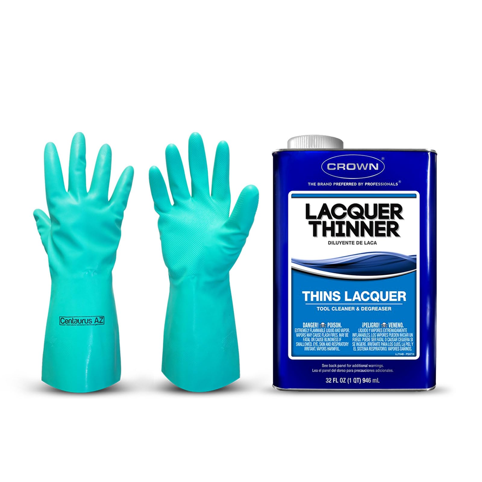 Buy Premium Lacquer Thinner 1 Quart Crown CR.LT.M.64 1QT Lacquer