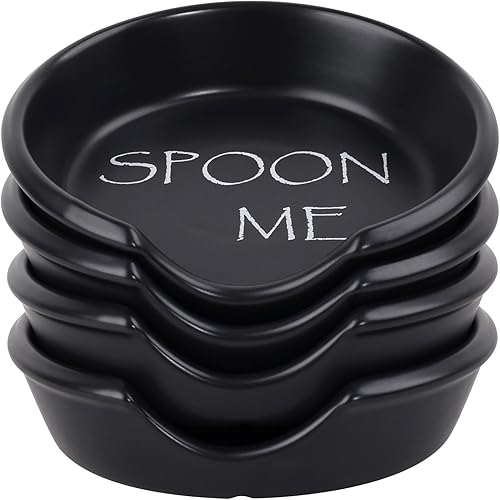 Miniatura 1 de BosilunLife Soporte de cuchara de cerámica - soporte para cuchara de cocina para soporte de cuchara superior de estufa para encimera de cocina..