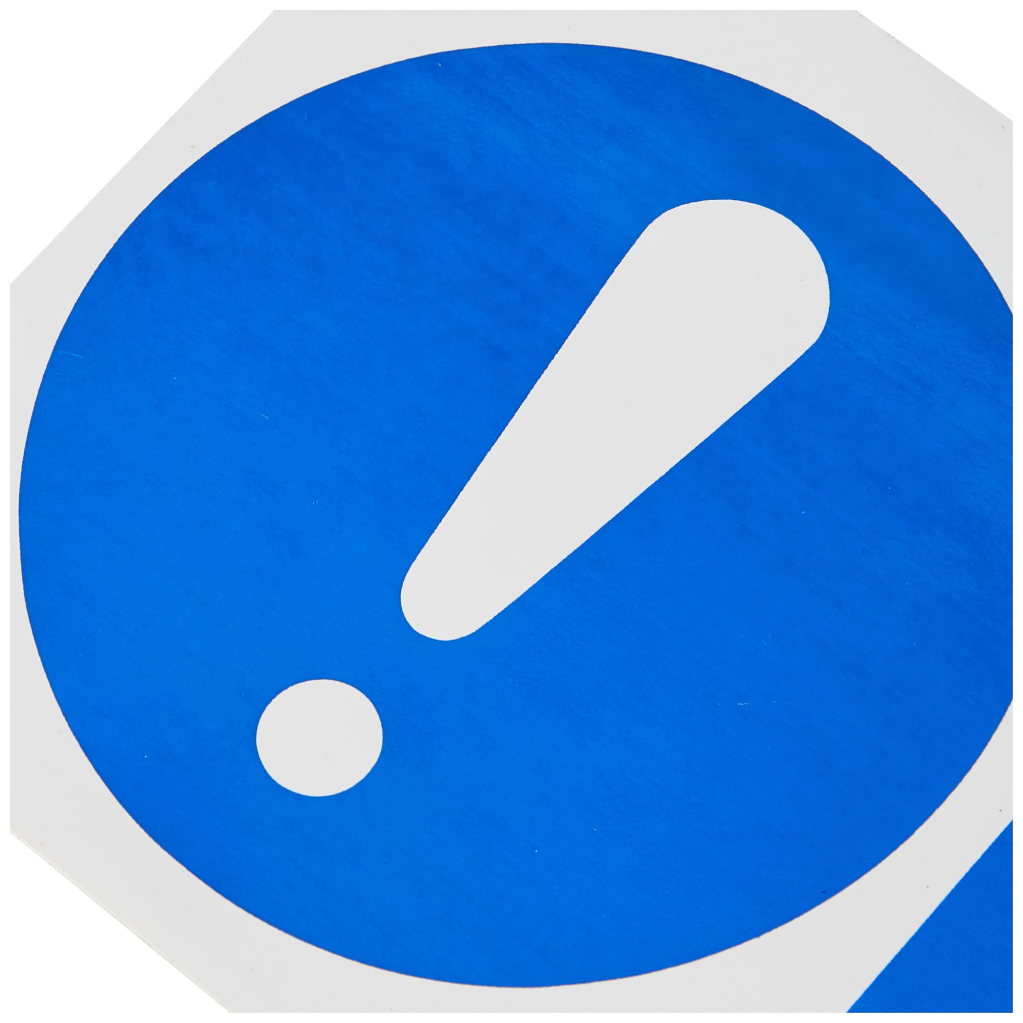 Vsafety Schild 'Bitte Schließen Sie Diese Tür' – 300 X 100 Mm, Blau, Aus 1 Mm Kunststoff, EN ISO 7010