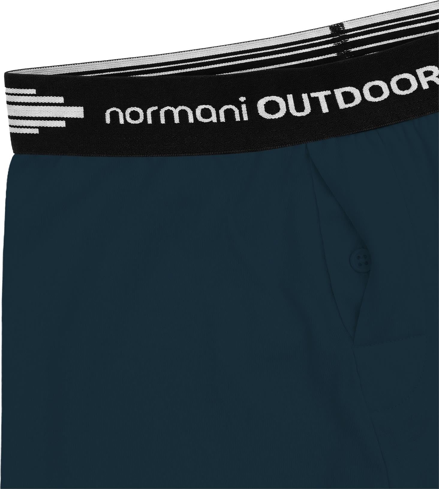 normani Herren 2er Pack Merino Boxershorts Weite Unterhose - lockere Boxer - Loose Fit Boxers aus 100% Merinowolle