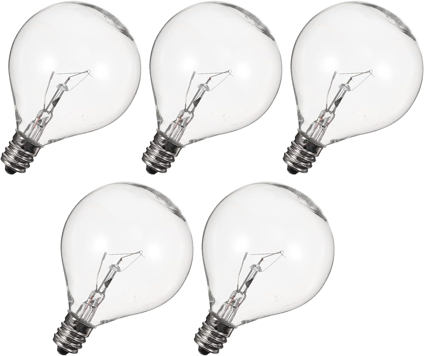 minkissy 5PCS Wax Warmer Bulbs 25 Watt Bulbs Scentsy Warmers Bulbs Wax