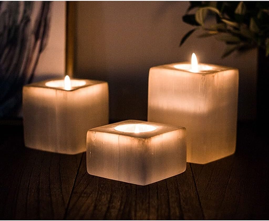 candle-holder Ore Aromatherapy Small Candle Holder Household Lamp Luxury Decoration Table Decoration Retro Romantic Candle Table Lamp without Candle candlestick(A)