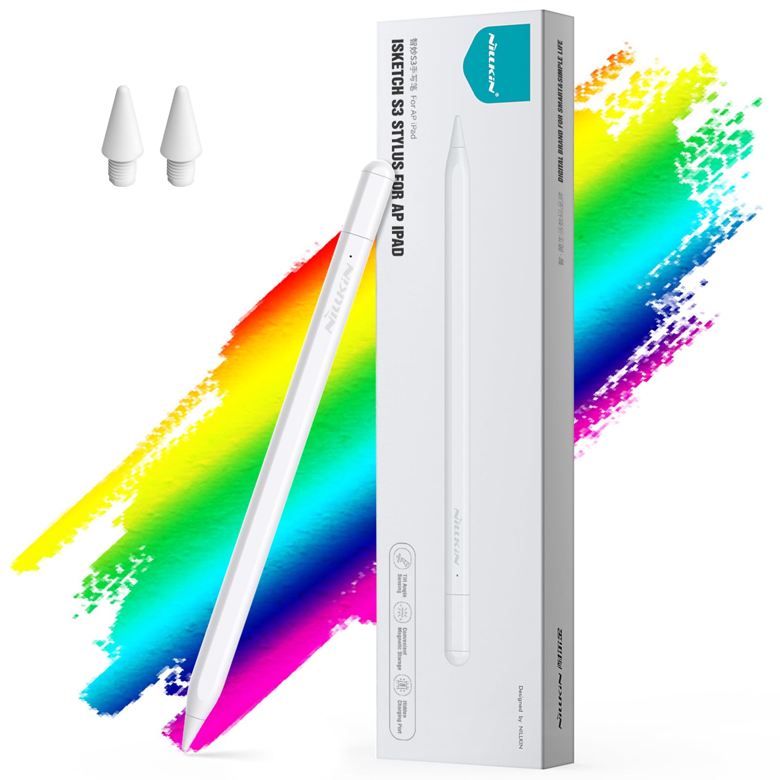 Amazon.in: Buy Nillkin Stylus Pen for Apple iPad Pencil with Palm