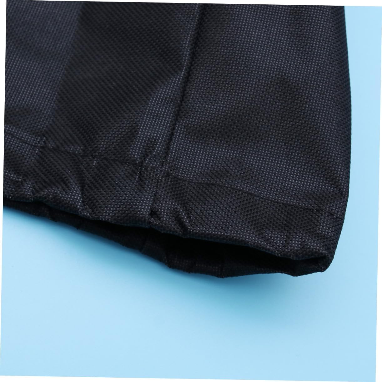 Electric Tongue Jack Protective Cover for Trailer Rv Polyester Fabric Rain Sun Shade Protector with Dual Adjustable Drawstring Locks Tear-Resistant Black Shield