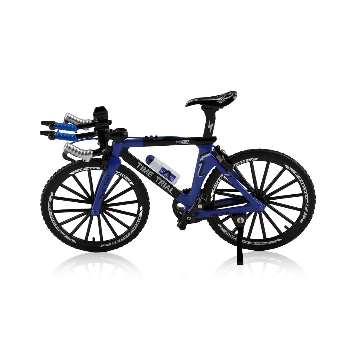 Lotsdonxia Miniature Alloy Finger Mountain Bike Model, Bicycle Toys for Desk Decor, Adults & Kids