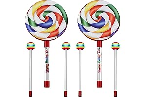 6PCS Lollipop Drum Set