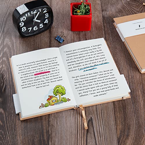 Xyark A5 Dot Grid Kraft Notebook Journals, Hardcover Subject Sketchbook Composition Notebooks With Dotted Grid Paper, 2 Pack, 120Gsm, 102 Sheets, 5.5X8.3 Inch, Travel Journal Set #TOP2