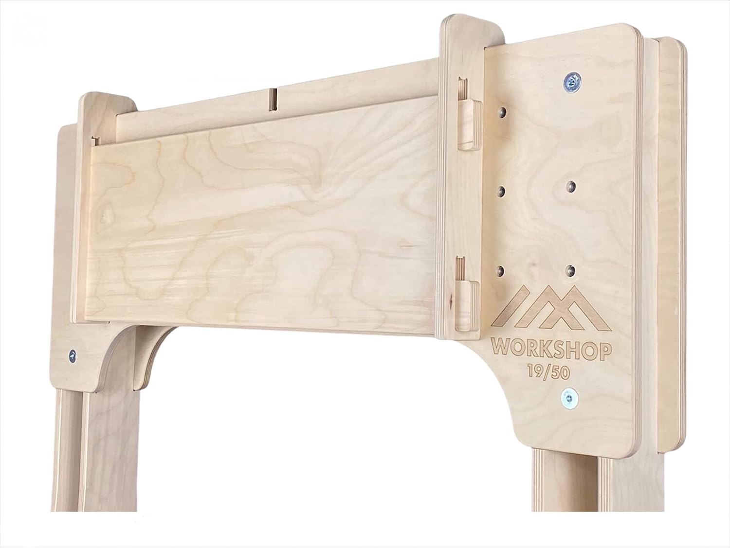 Training Rack 2,3m and Campus Board | for Rock Climbing and Bouldering| Mini Climbing Wall | for Finger Strengt and Pull Up | Climbing hangboard