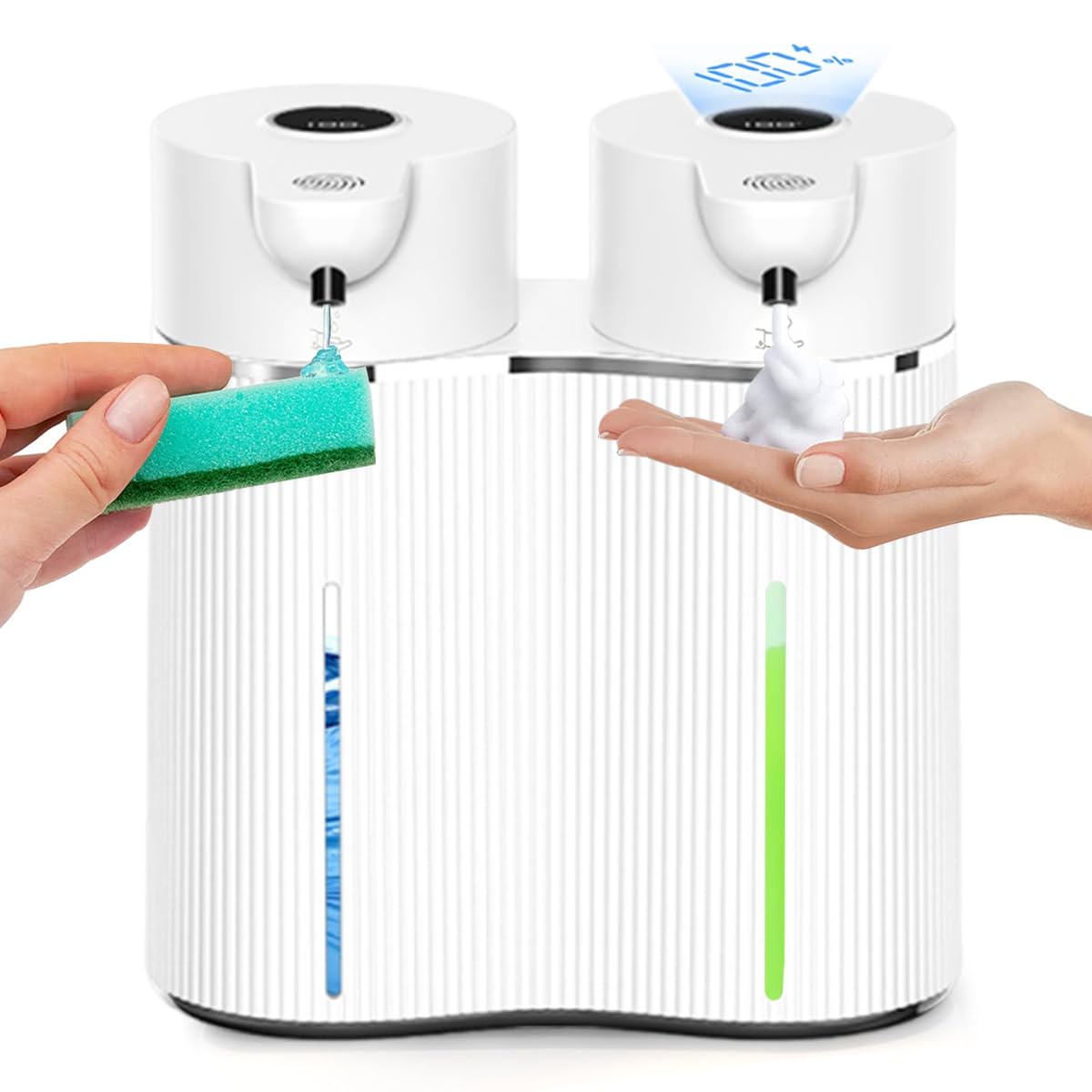 Amazon｜NEICOOK ソープディスペンサー 泡 液体 自動 【2025最新