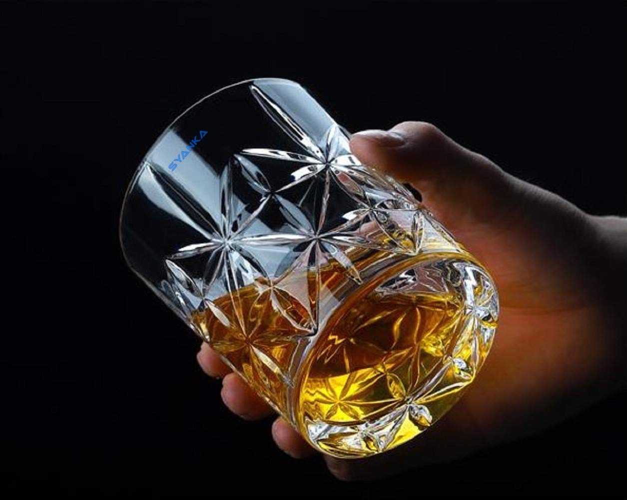 SYANKA Italian Whiskey Glasses - Set of 2 -3