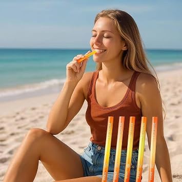 Natural Herbal Diffuser Pen, Non-Electric Anti-Aging Air Inhaler Set,Oral Fixation - Aromatherapy Scents for Relaxation & Focus Oral-Fixing Mint, Lemon, Craving Relief - 2 Pack